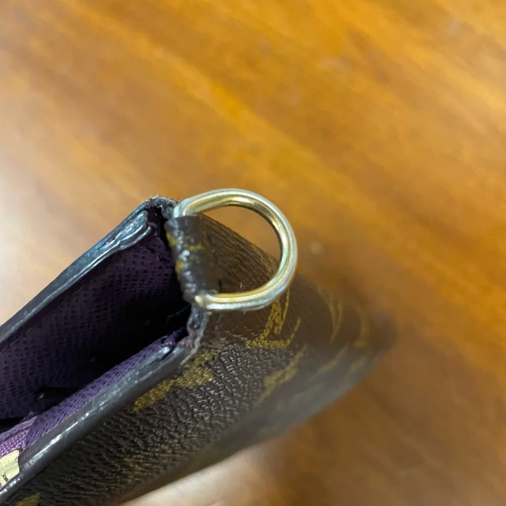 Louis Vuitton Long Wallet Monogram Insolite Violet Purple
